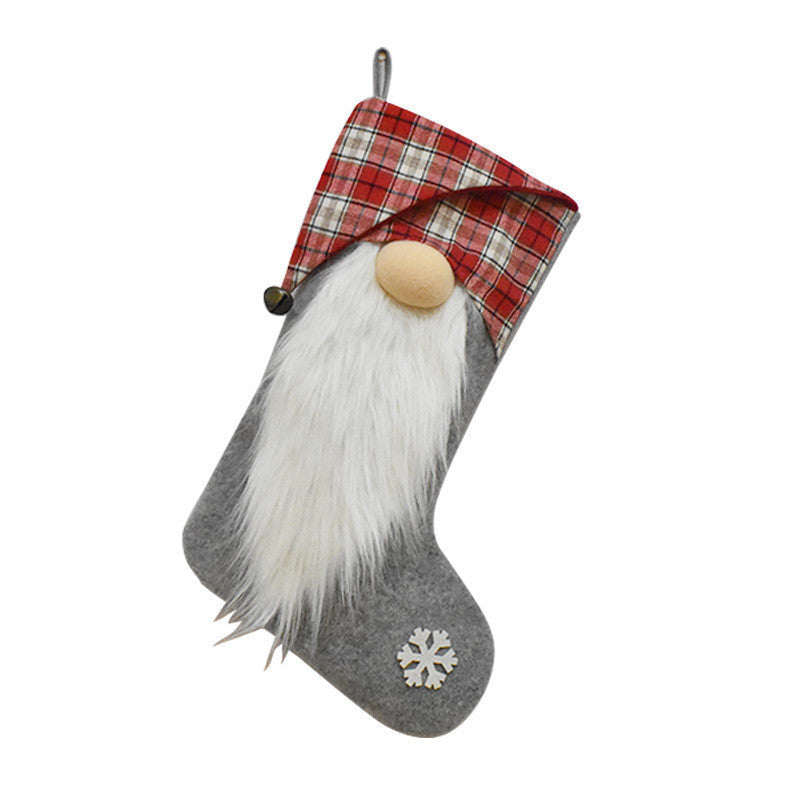 Christmas Stockings Xmas Tree Fireplace Decorative