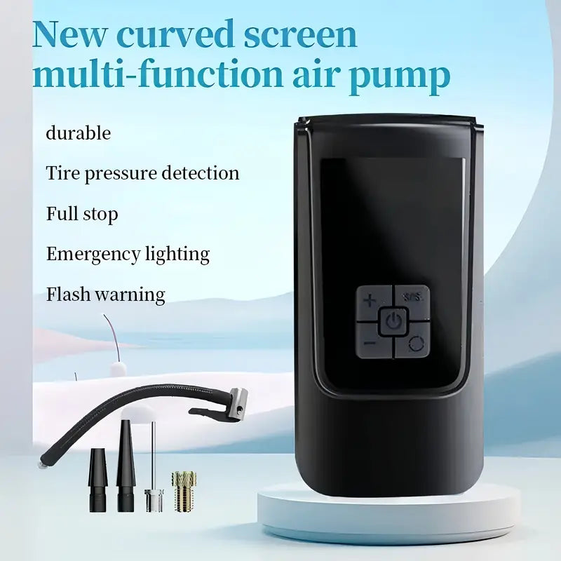 Portable Car Tyre Inflator with LED Light
