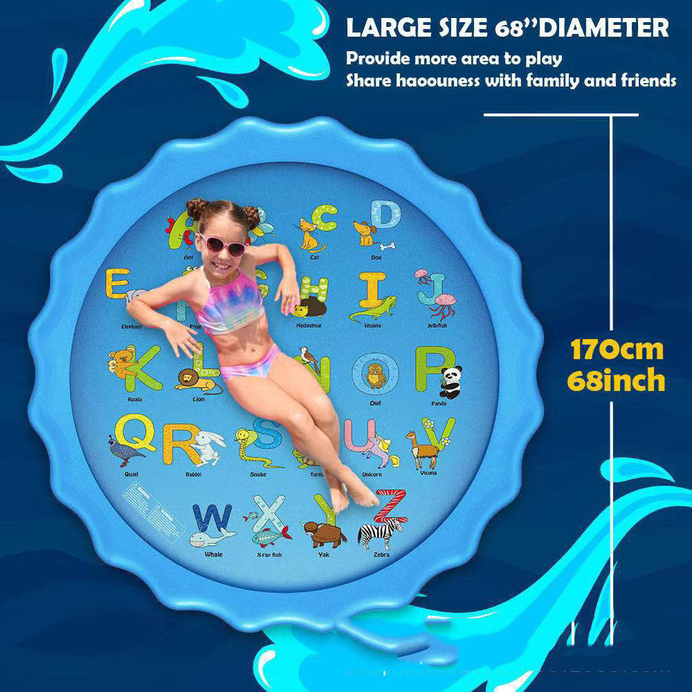 Toys For Kids Boys Girls Spray Pool Sprinkler Pad Water