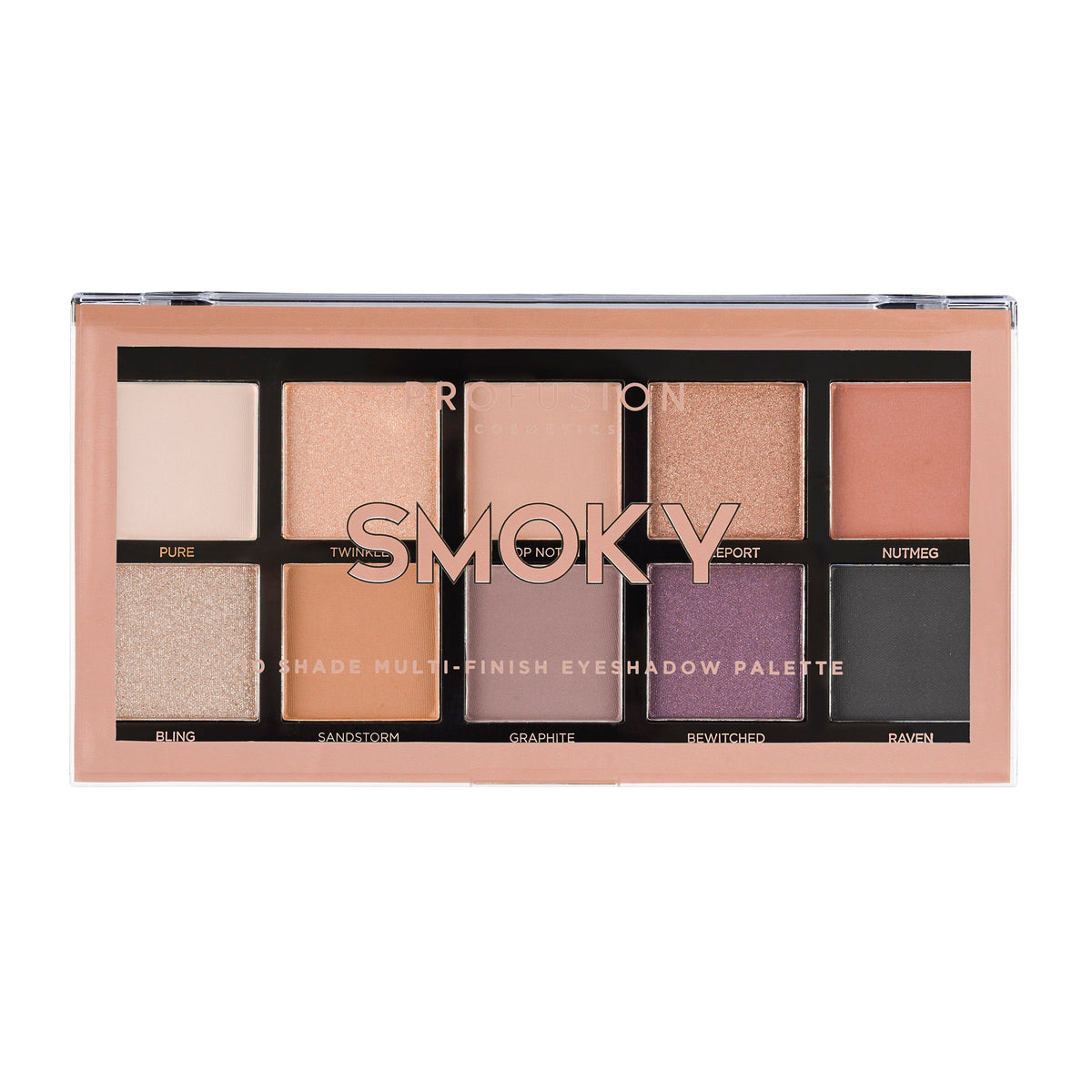 Smoky | 10 Shade Eyeshadow Palette