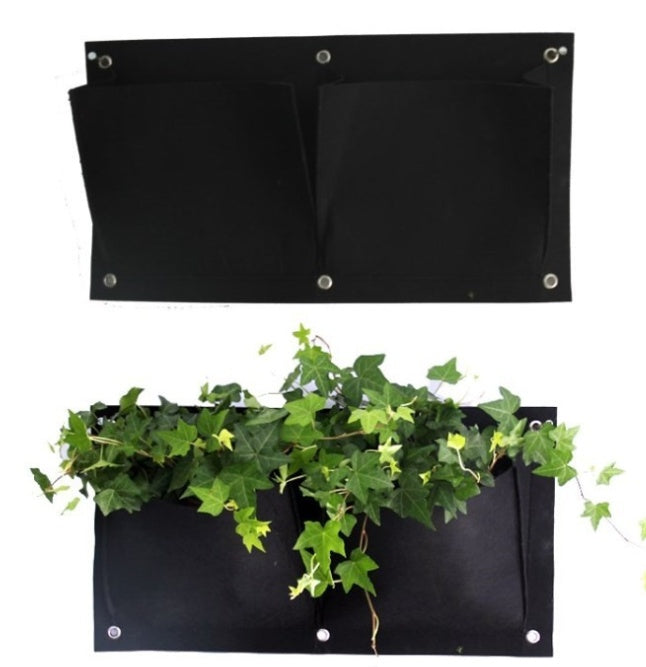Wall Garden Hanging Planting Bags Vertical Outdoor