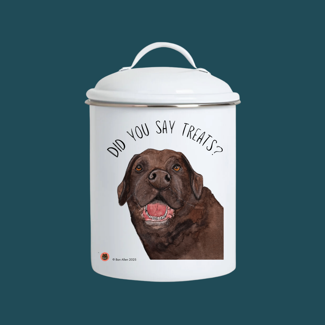 Dog Treat Jar - Break for Biscuits