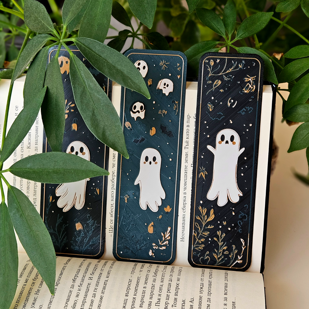 Cute Ghost Bookmarks