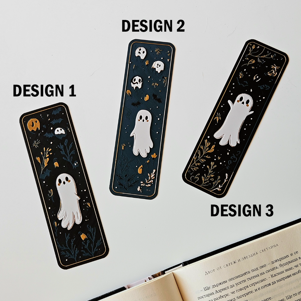 Cute Ghost Bookmarks