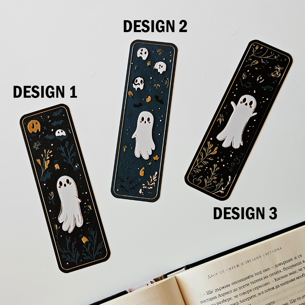 Cute Ghost Bookmarks