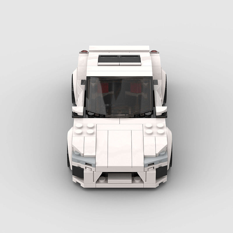 Compatible With Small Particle Supercar Racing Kids