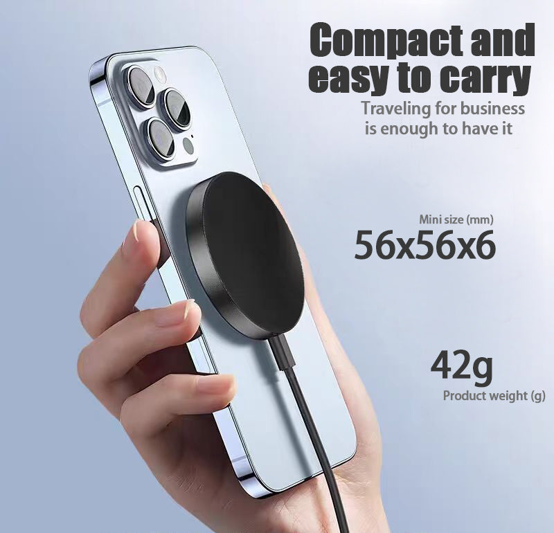 The Qi Wireless Charger 15w Magnetic Wireless Fast