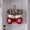 Christmas Garland Creative Glove Shaped Simulated