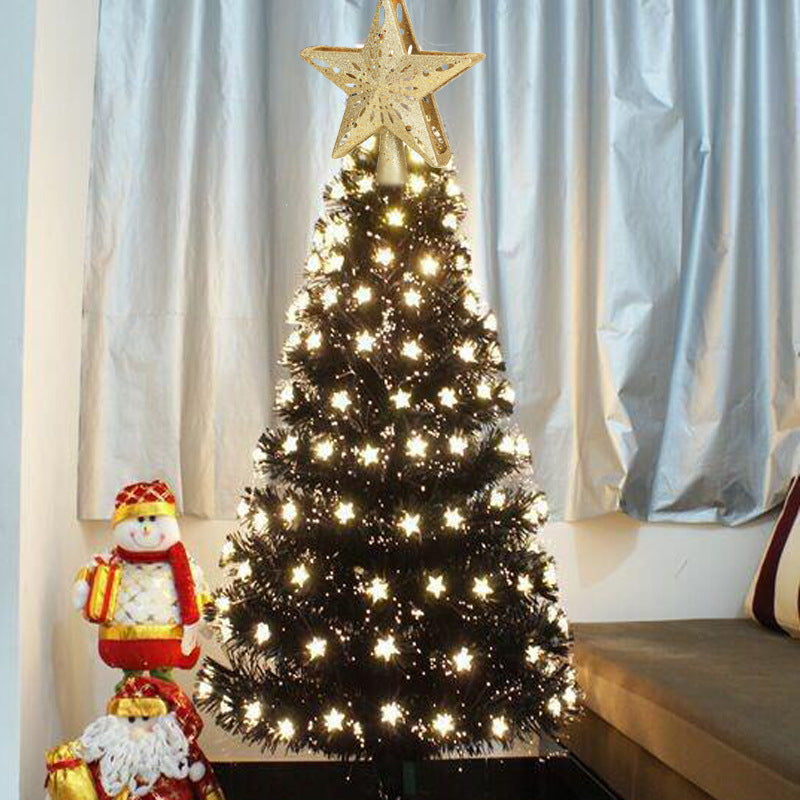 3D LED Christmas Tree Topper Star | Snowflake Projector