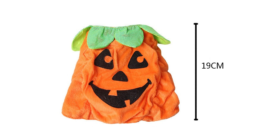 Halloween Pet Cats Costume Props Creative Pumpkin Shape