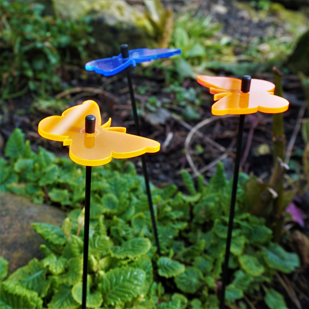 Small Garden Décor Ornaments Set of 3 'Gatekeeper
