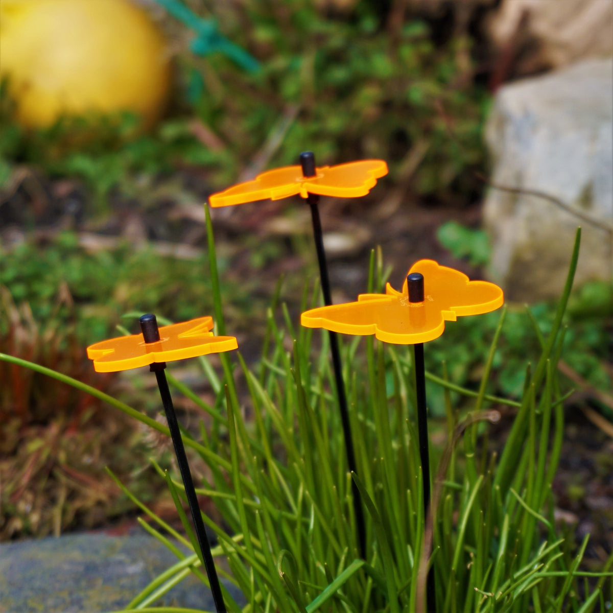 Small Garden Décor Ornaments Set of 3 'Gatekeeper