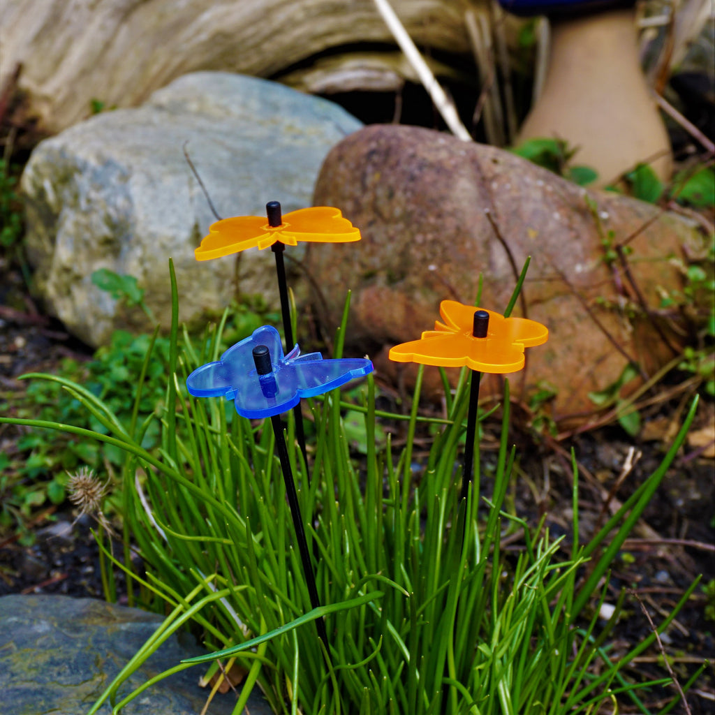 Small Garden Décor Ornaments Set of 3 'Gatekeeper