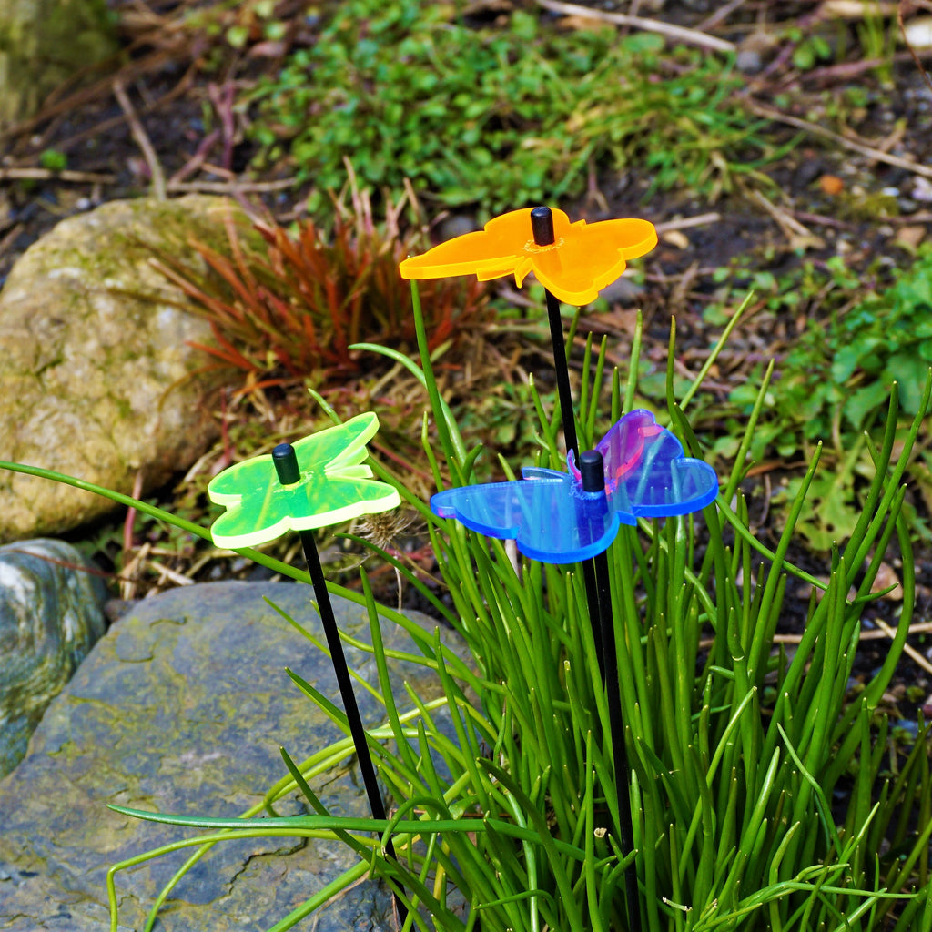 Small Garden Décor Ornaments Set of 3 'Gatekeeper