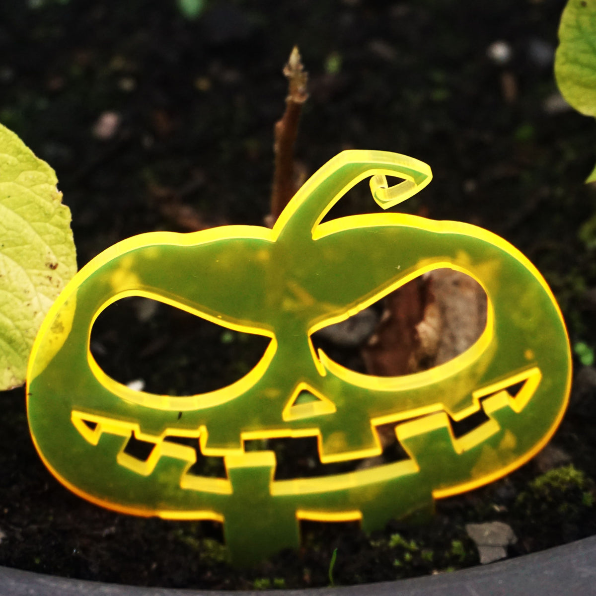 Garden Décor Ornament Stakes Set of 3 'Halloween