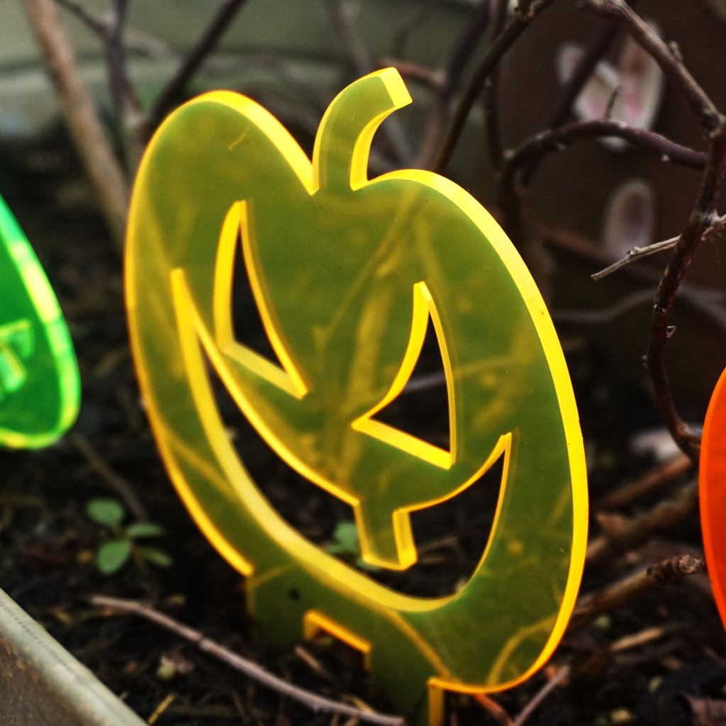 Garden Décor Ornament Stakes Set of 3 'Halloween