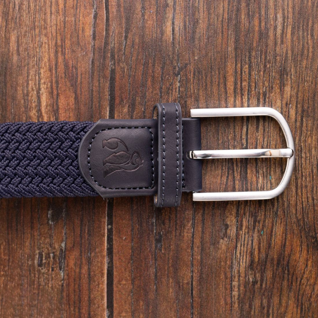 Ceinture tressée – Marine