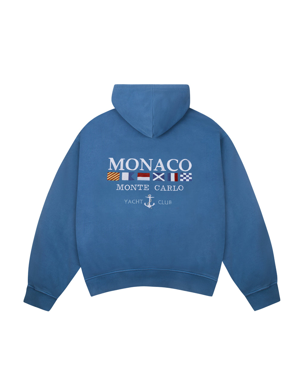 Monaco Heavyweight Hoodie Blue