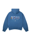 Monaco Heavyweight Hoodie Blue