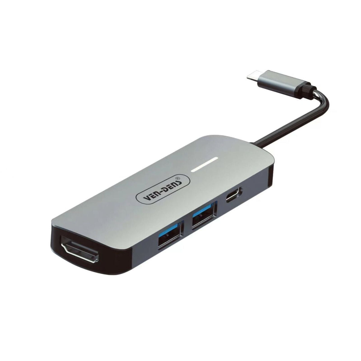 USB C 4 in 1 Hub Multifunction Adaptor with USB 2.0