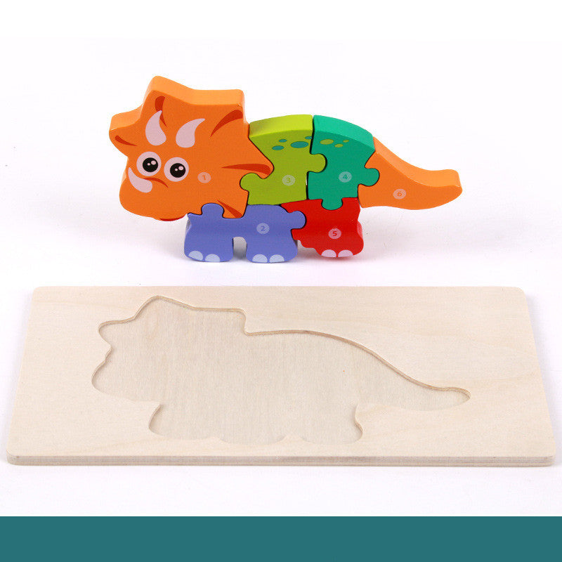 Children's Educational Toys Wooden Three