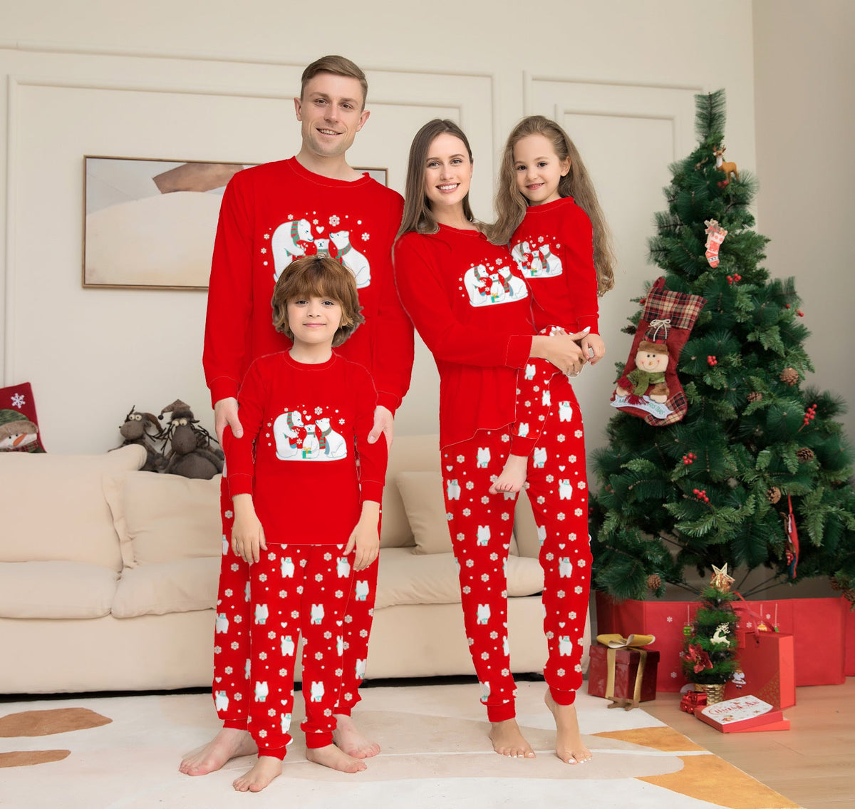 Christmas Family Pajamas Matching Sets Christmas