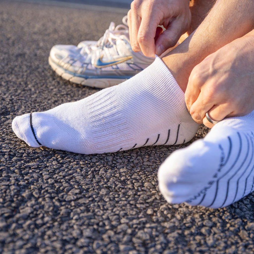 Chaussettes de sport blanches