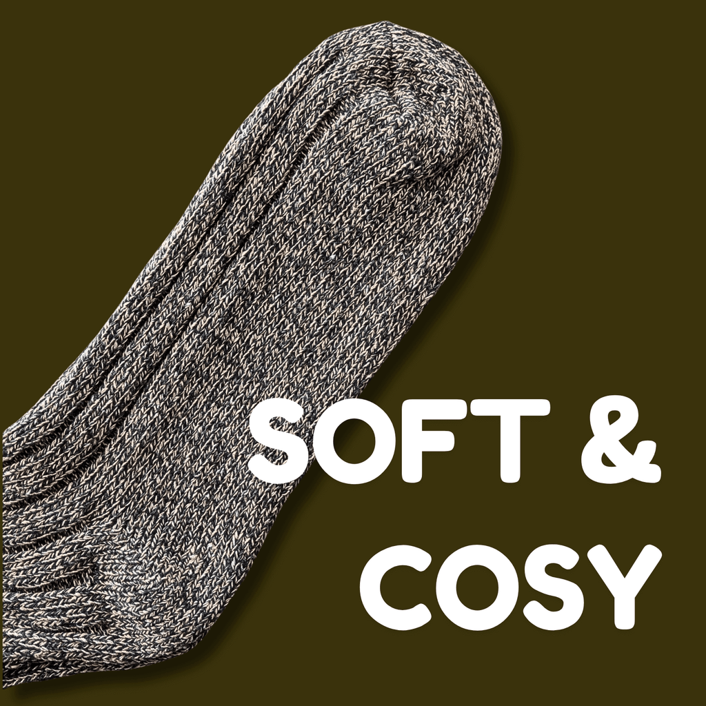Sock Stack 6 Pairs Mens Ultra Chunky Long Wool Thermal Socks UK 6 11 EU 39 45 Assorted