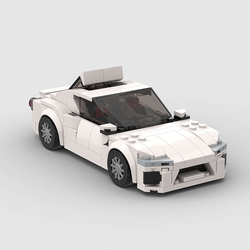 Compatible With Small Particle Supercar Racing Kids
