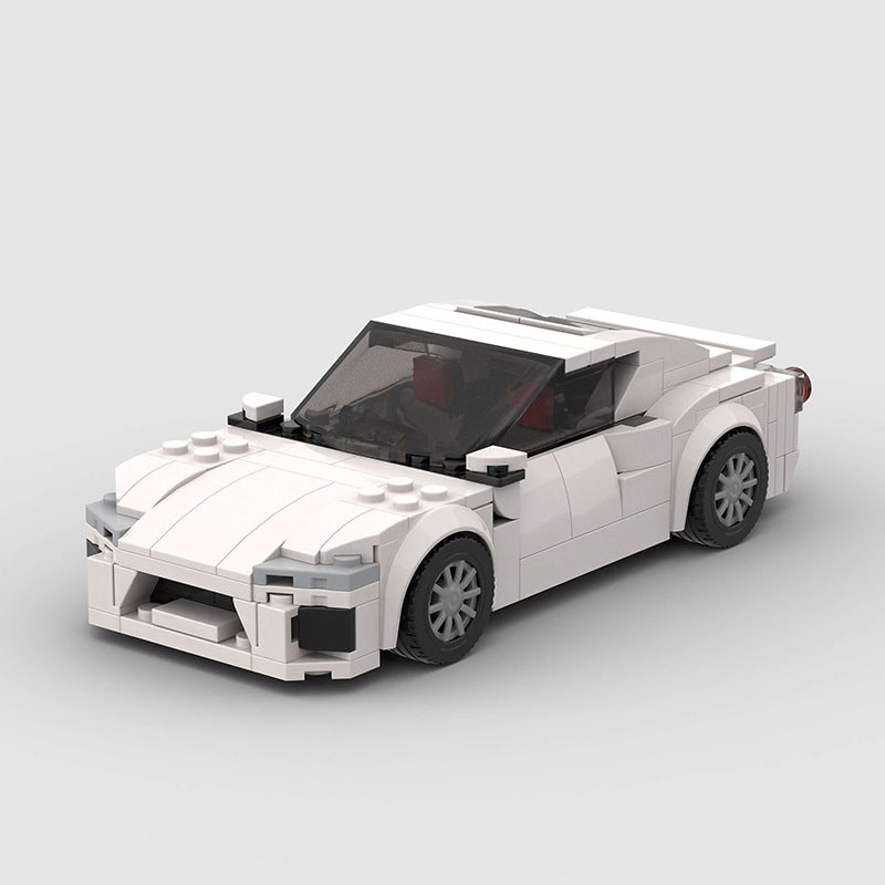 Compatible With Small Particle Supercar Racing Kids