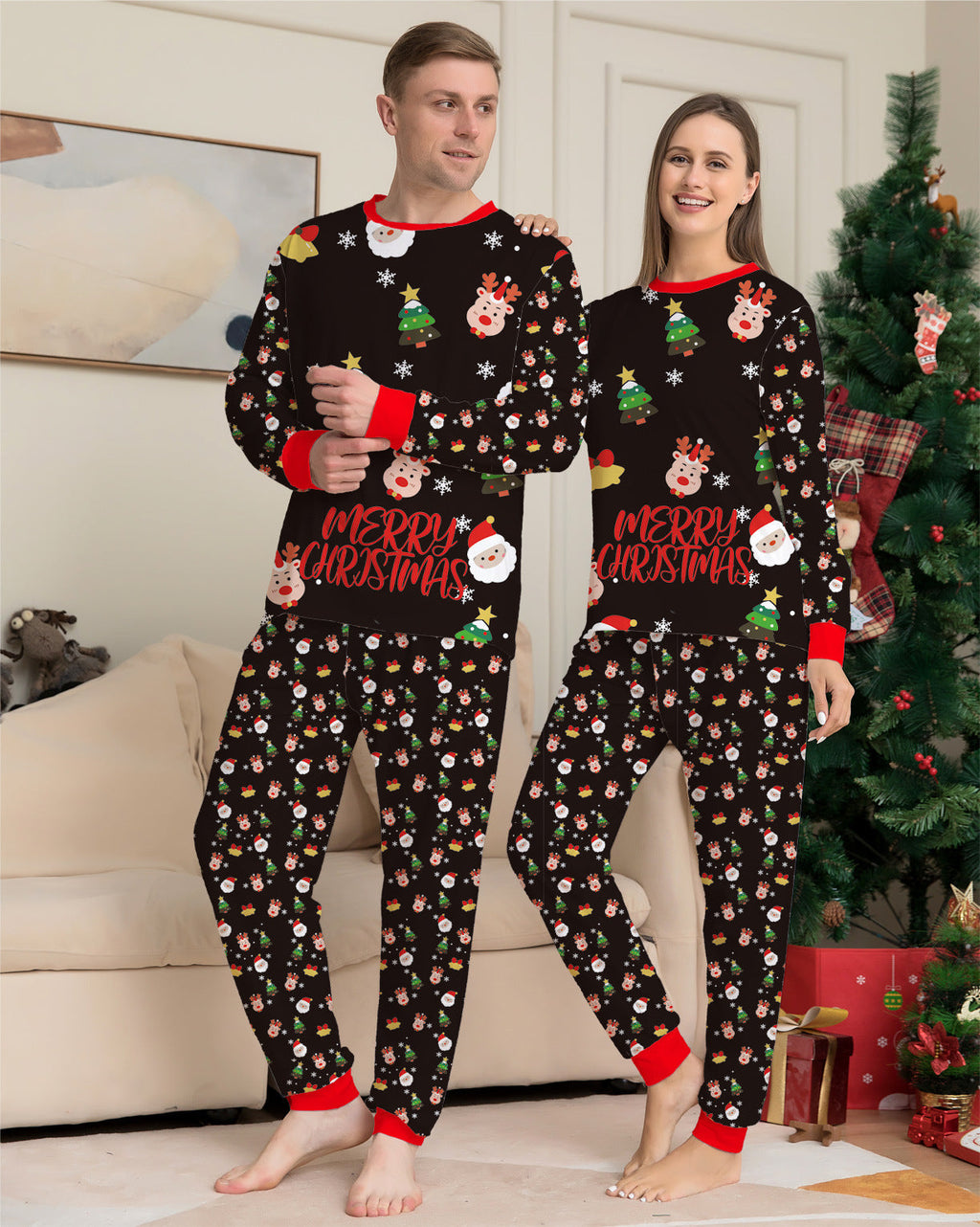 Family Christmas Matching Pajamas Set Christmas Pajamas