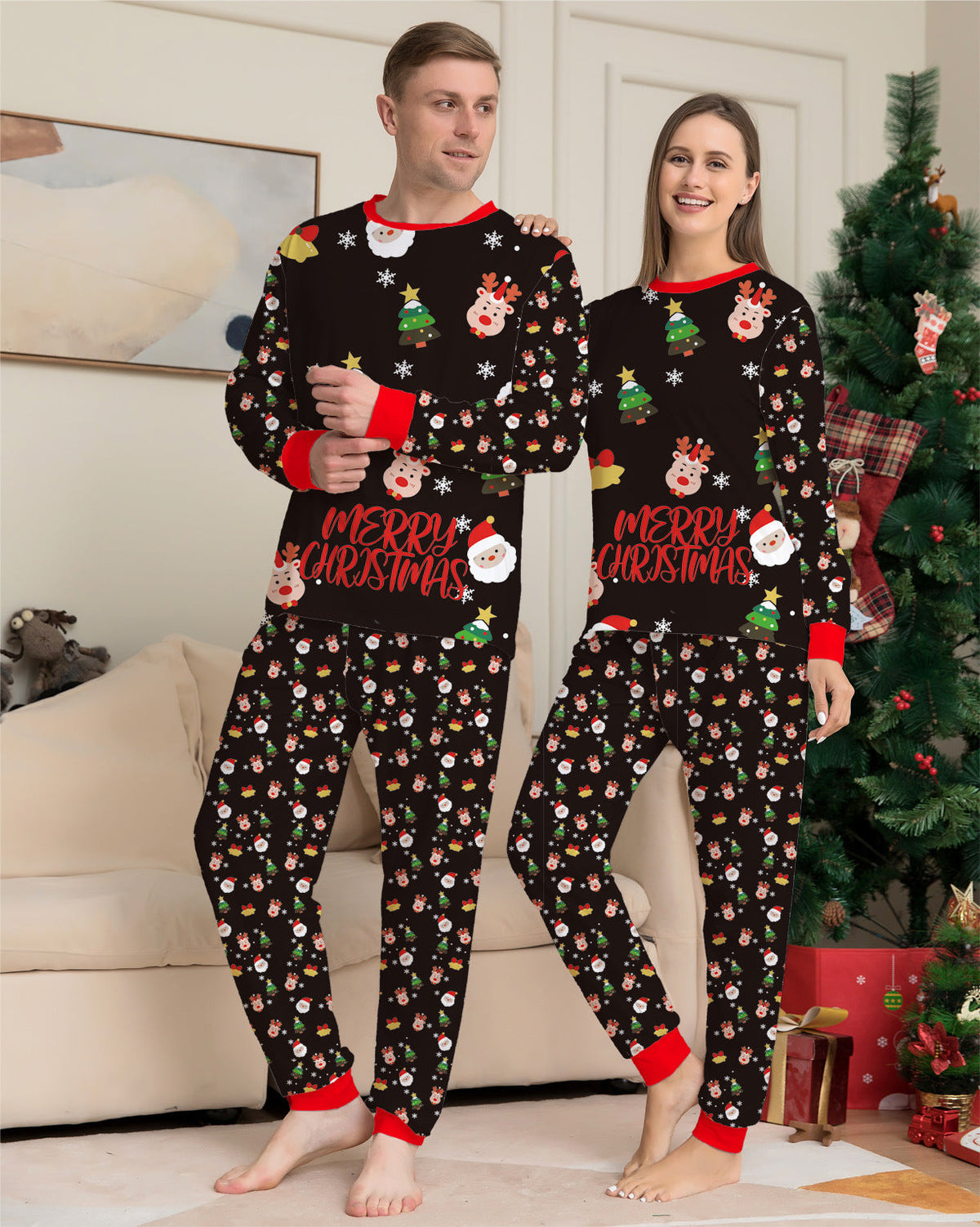 Family Christmas Matching Pajamas Set Christmas Pajamas