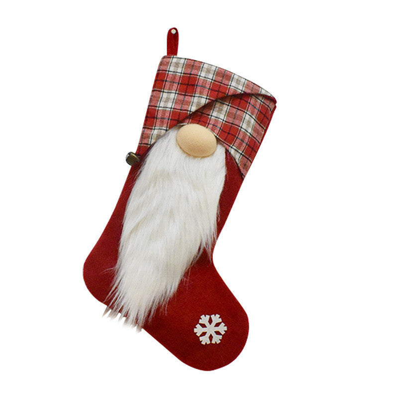 Christmas Stockings Xmas Tree Fireplace Decorative