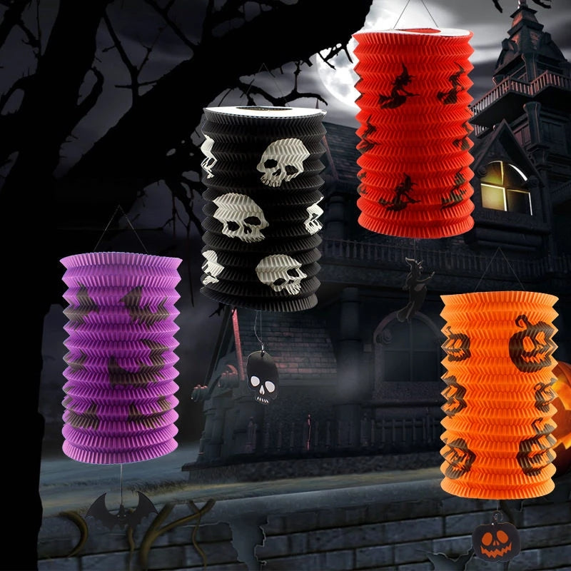 Halloween Organ Lantern Pumpkin Paper Lantern Festival