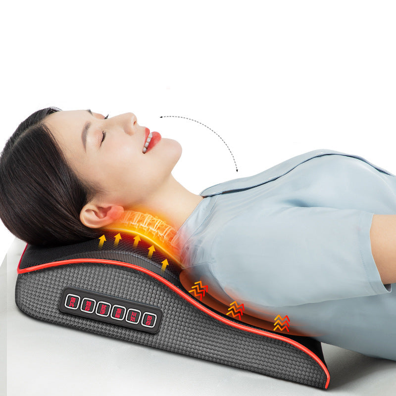 Electric back massager pillow massage body neck with