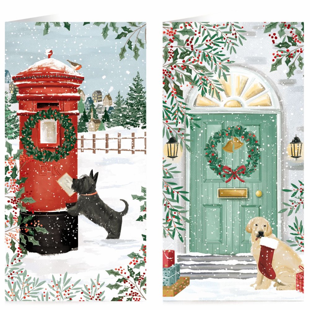Tom Smith Boxed Christmas Cards Pack