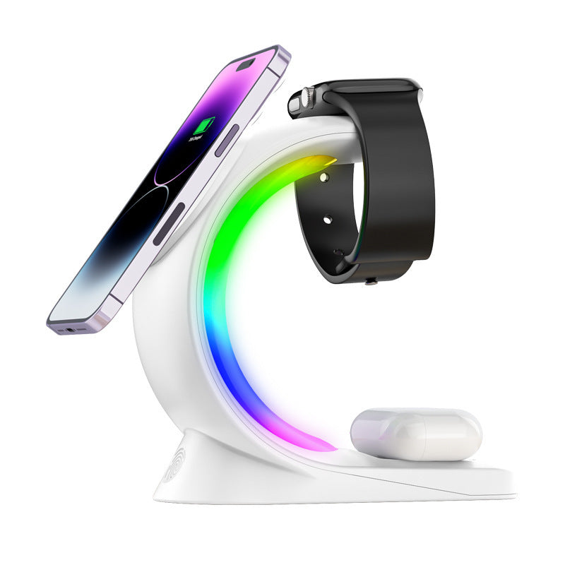 4 In 1 Magnetic Wireless Charger Fast Charging For