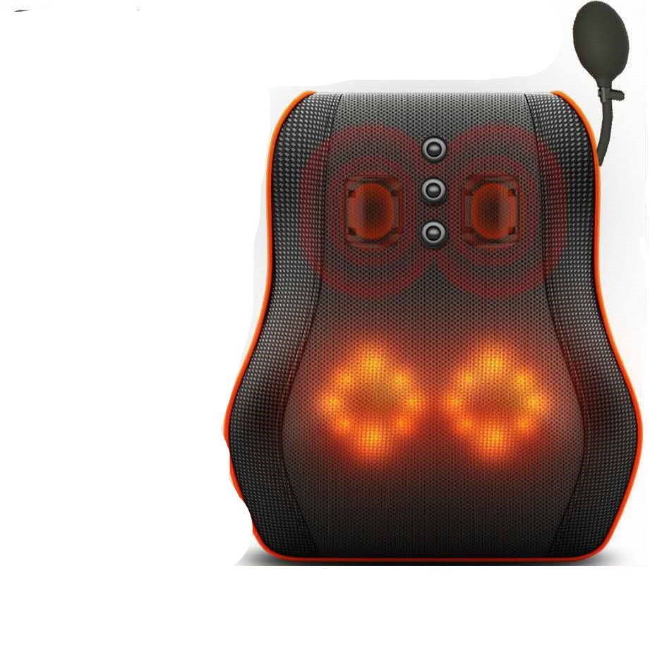 Electric back massager pillow massage body neck with