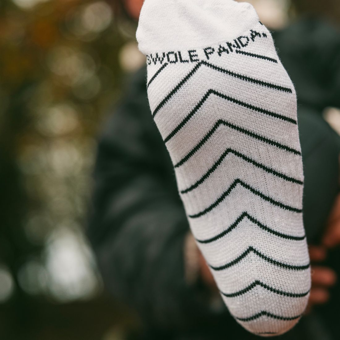 Chaussettes de sport blanches