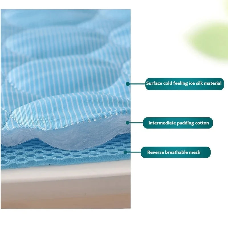 Dog Cooling Mat Summer Pet Cold Bed Extra Large