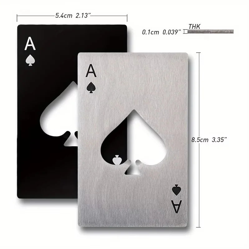 Poker Beer Bottle Picker Opener Creative Pocket
