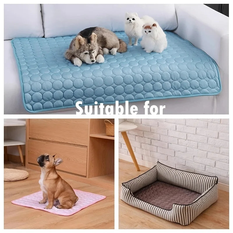 Tapis rafraîchissant pour chien, lit froid pour animaux de compagnie, été, très grande taille