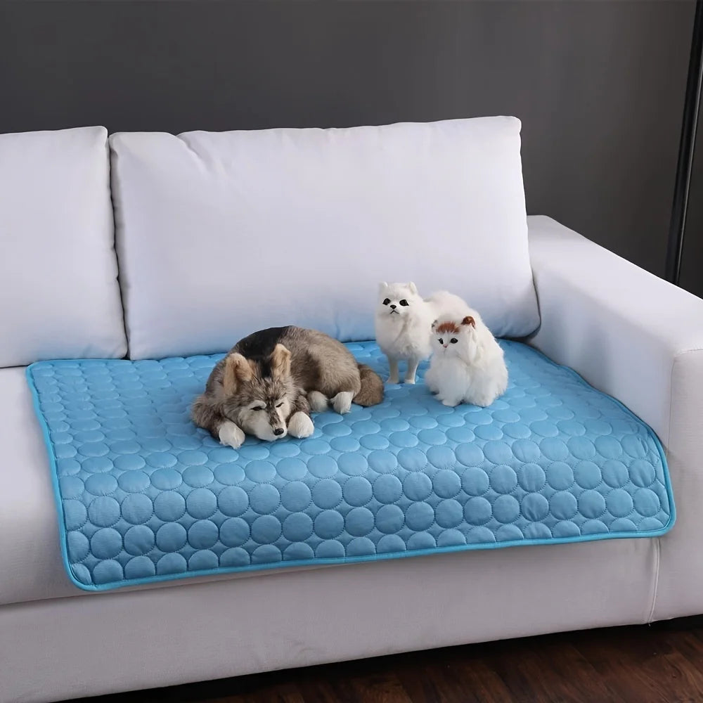 Dog Cooling Mat Summer Pet Cold Bed Extra Large