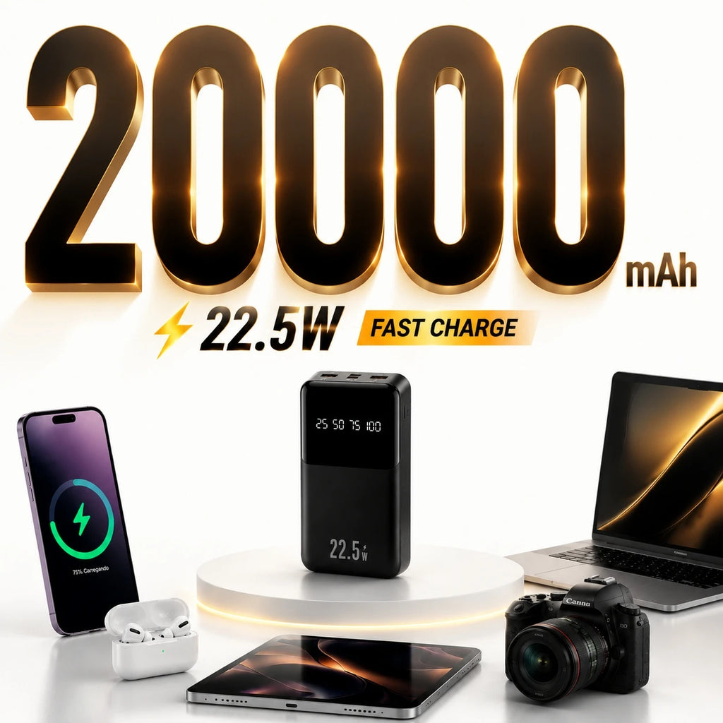 20000mAh Power Bank: Ultra - Fast Charging