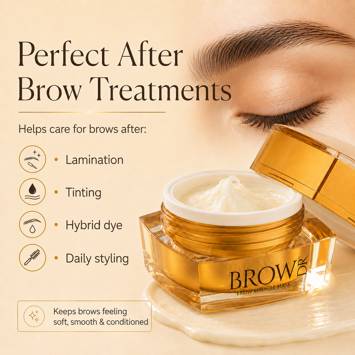 Intensive Moisture and Brow Hair Restoration Mask