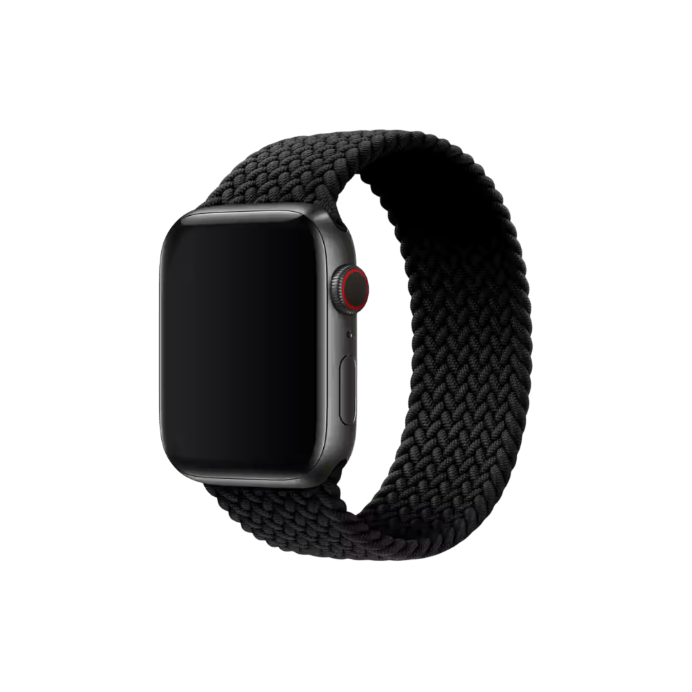 Apple Watch Braided Solo Loop Band - Black