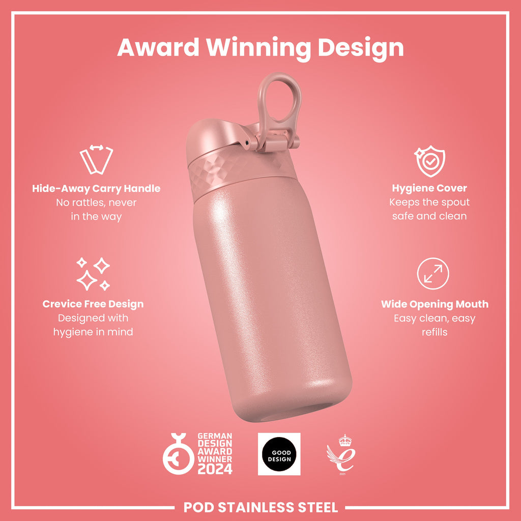 Leak Proof Kids Water Bottle, Stainless Steel