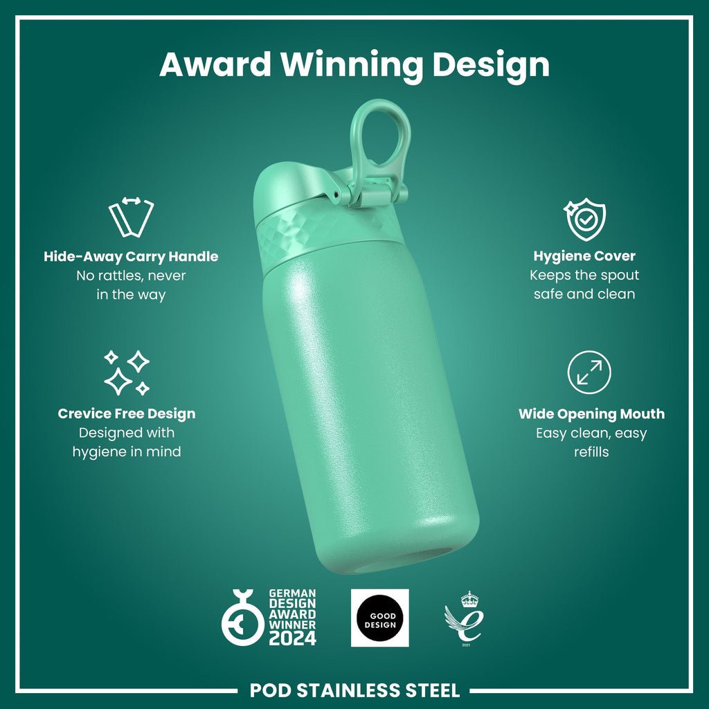 Leak Proof Kids Water Bottle, Stainless Steel