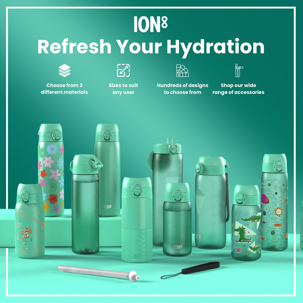 Leak Proof Kids Water Bottle, Stainless Steel