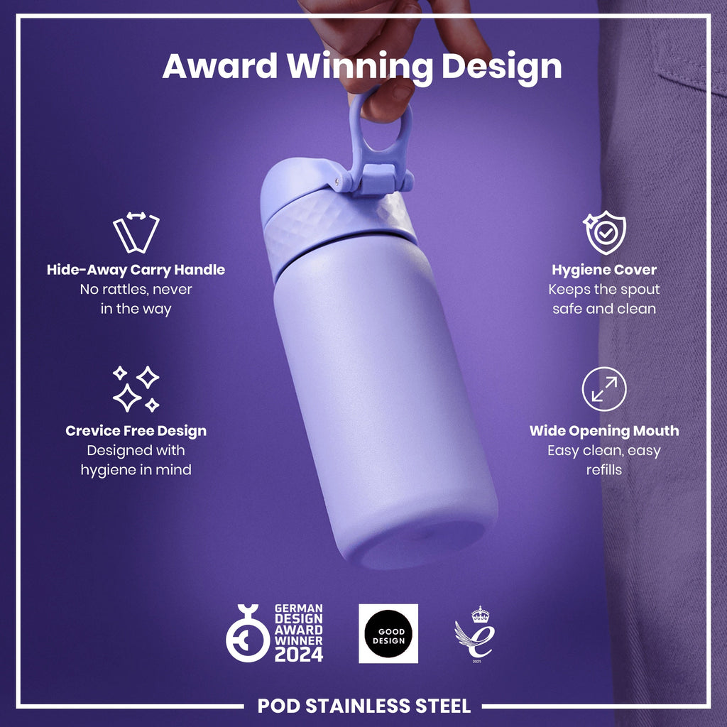Leak Proof Kids Water Bottle, Stainless Steel